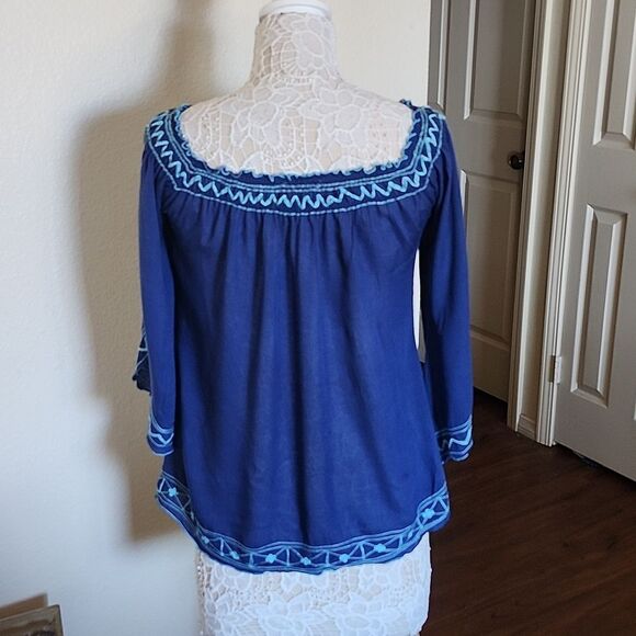 Poupette St. Barth Embroidered Top - Picture 3 of 8